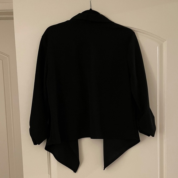 Black Short Cardigan Size XL - Picture 2 of 2